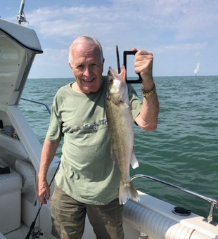 Walleye fishing success in Port Clinton!